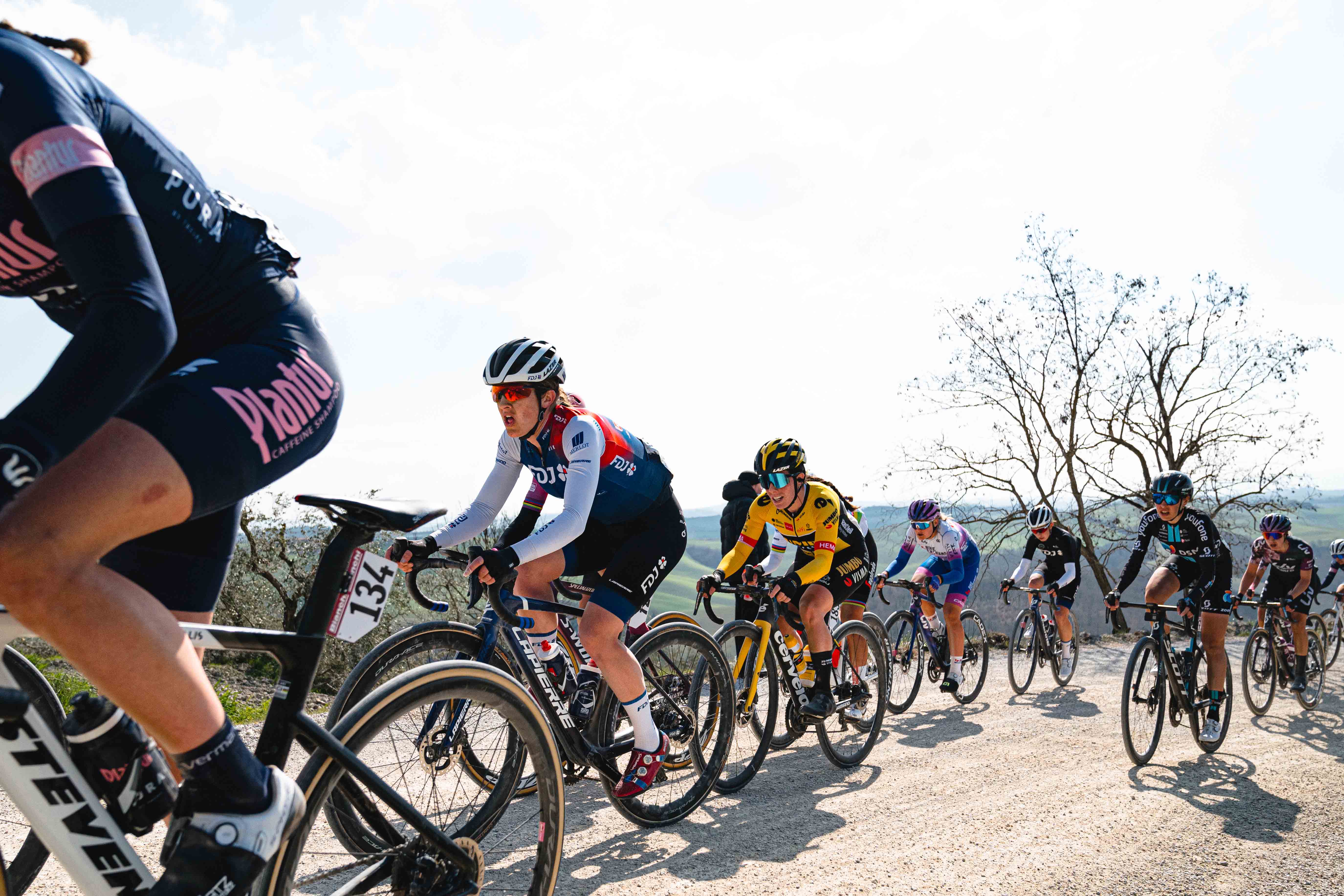 Grace Brown Strade Bianche 2022 FDJ Nouvelle Aquitaine Futuroscope