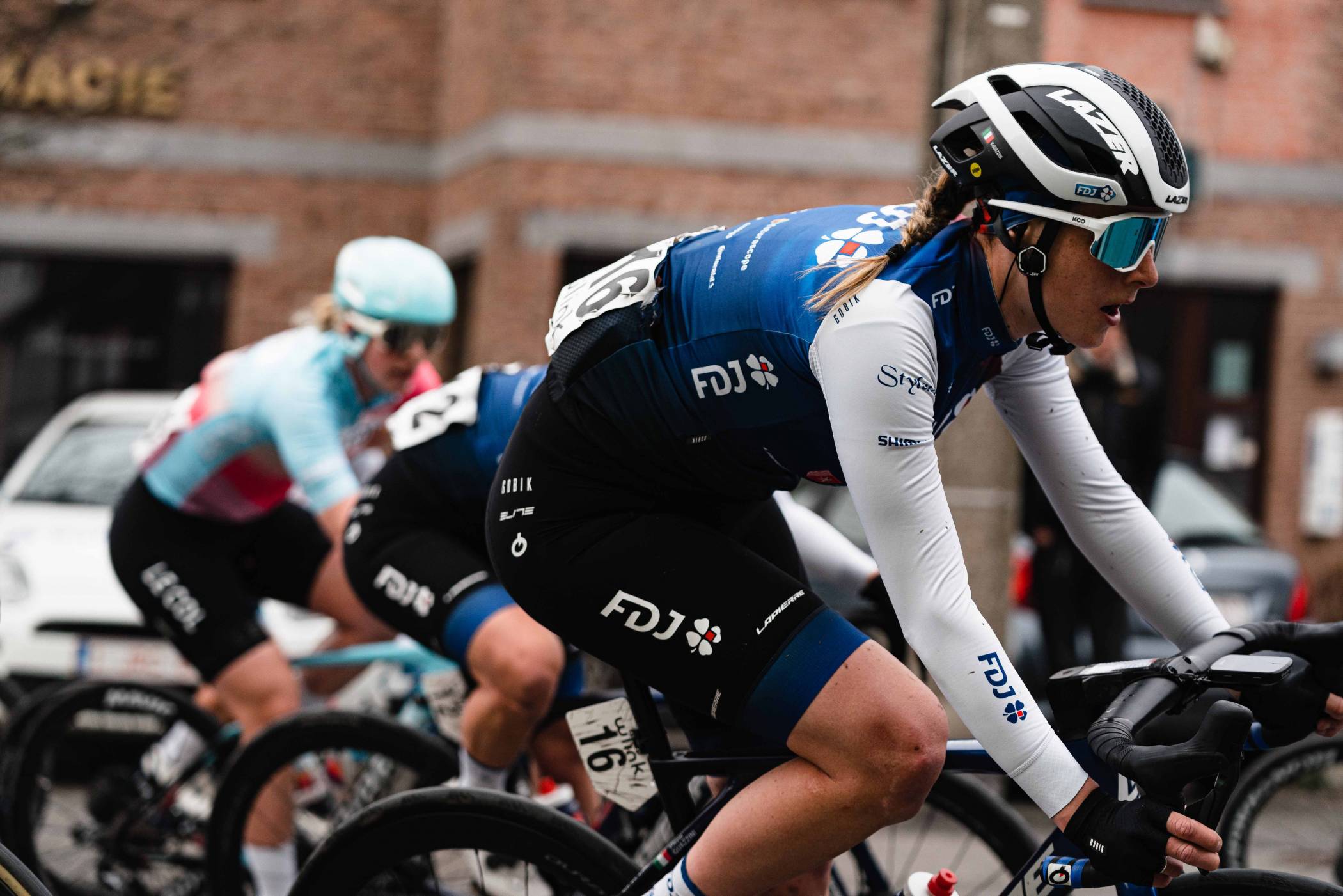 Vittoria Guazzini prend la 3ème place du Samyn des Dames