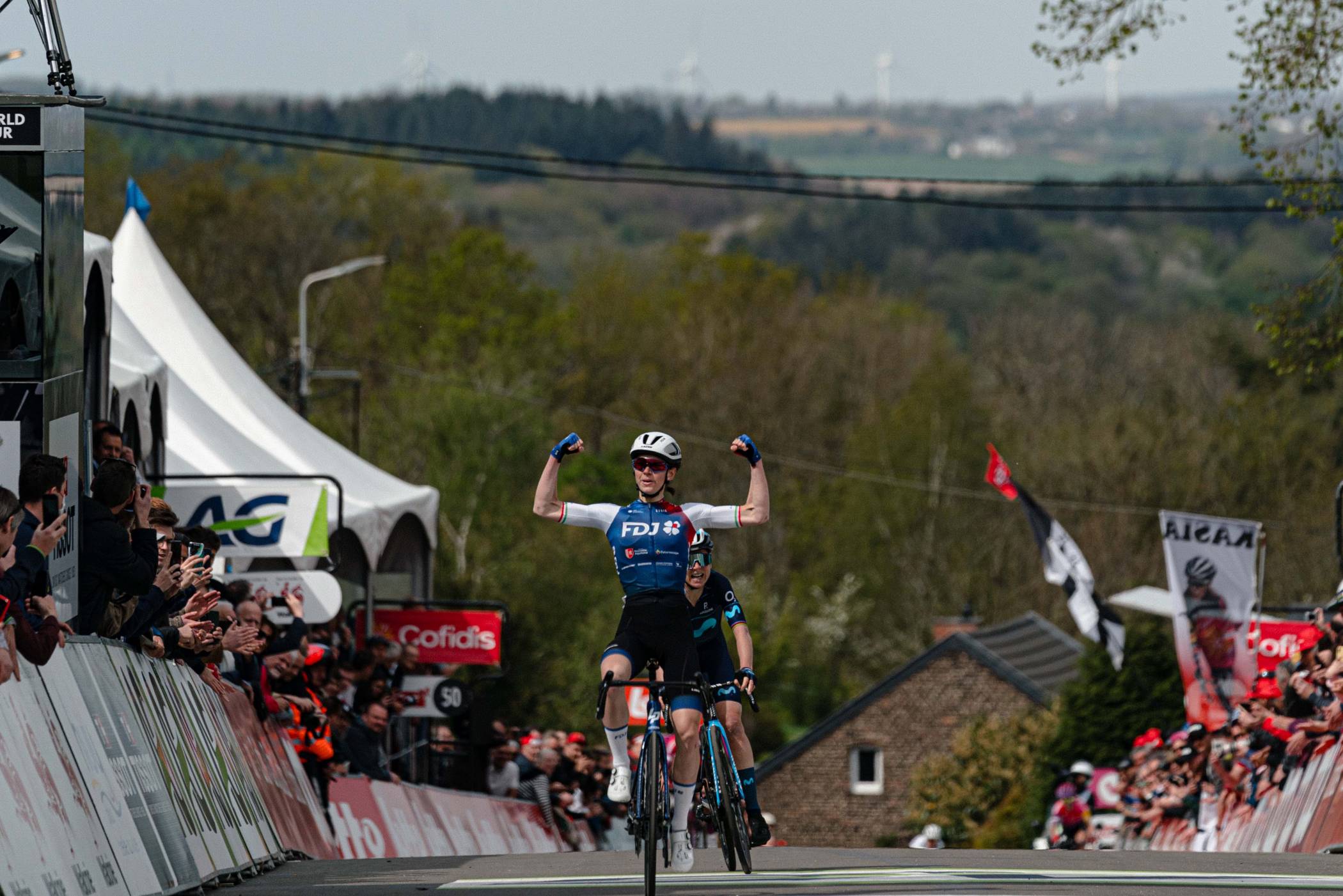 Victoire de Marta sur la Flèche Wallonne