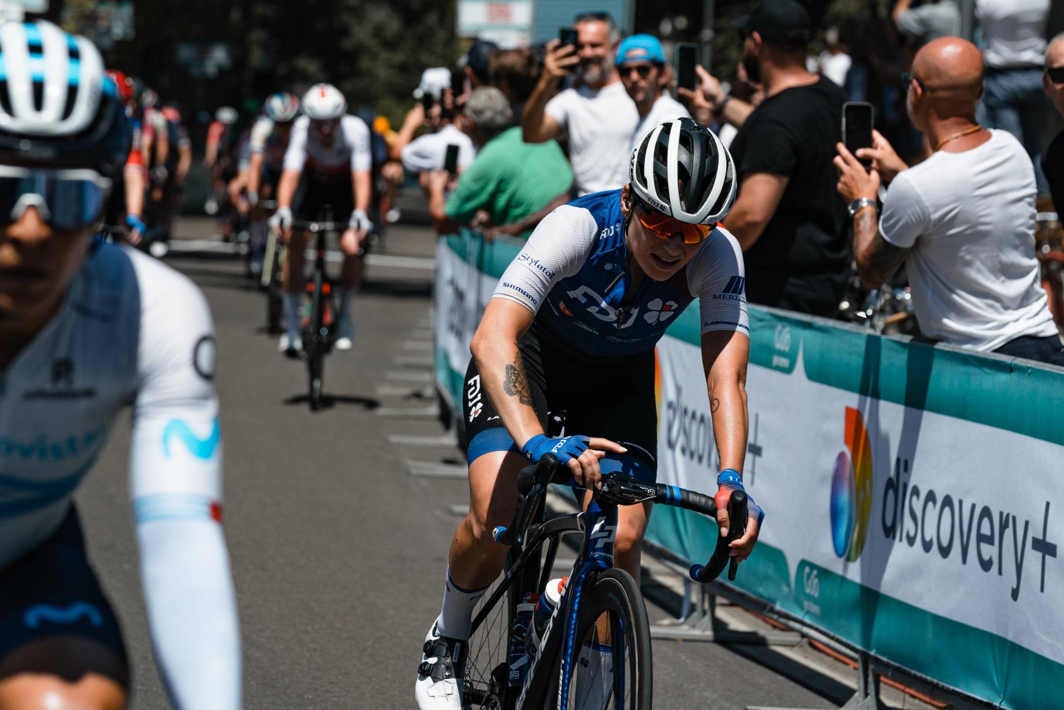 Clara 8ème sur la 5ème étape du Giro