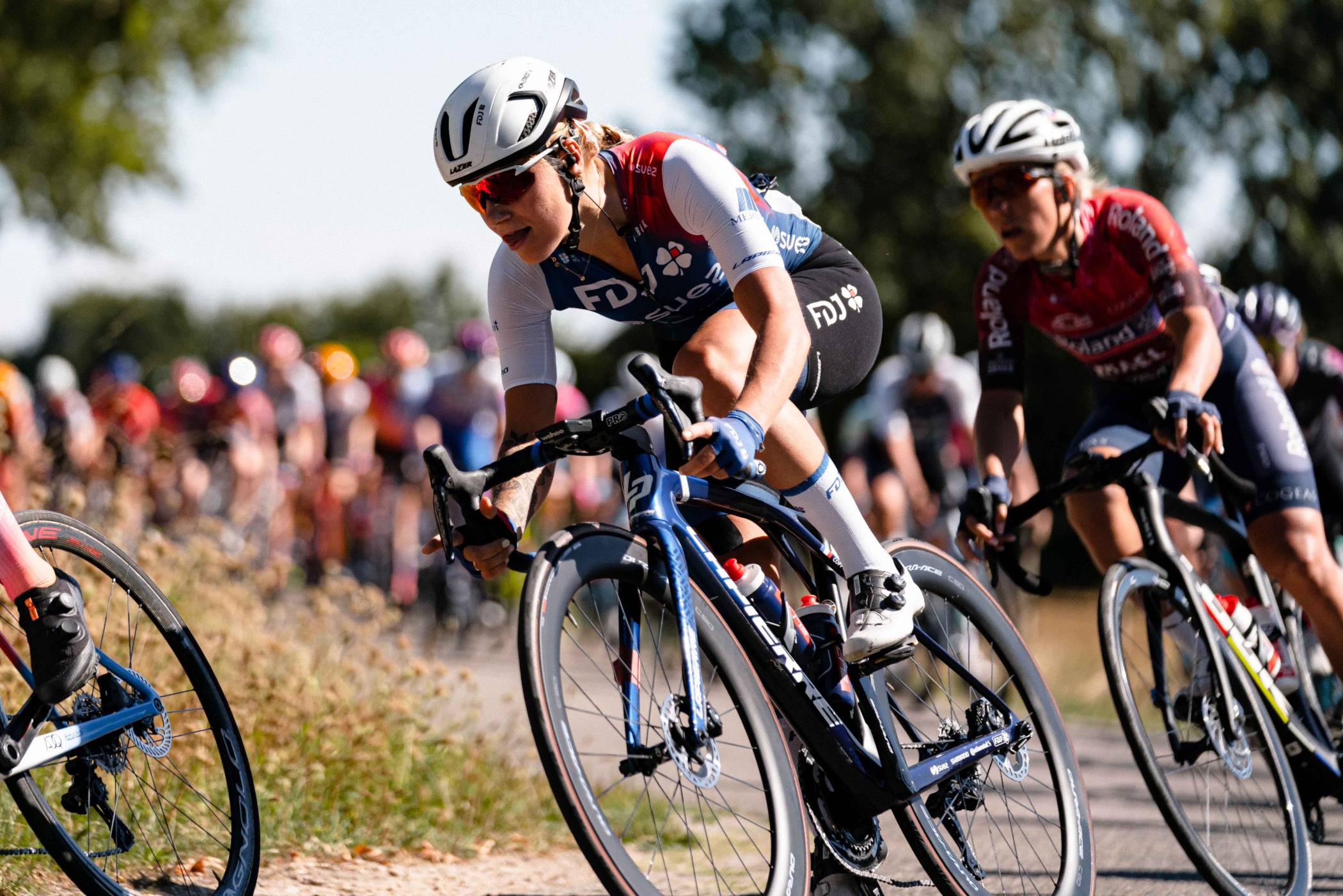 4ème place de Clara Copponi sur la 3ème étape du Simac Ladies Tour